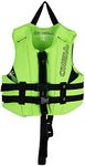 O'Neill Child Reactor USCG Life Vest, Daygo/Dayglo/Black, 30-50 lbs