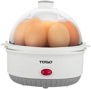 TODO 350W Egg Cooker Poacher Omelet Omelette 7 Cell Tray Electric Egg Maker - White