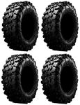 Full set of Maxxis Carnivore Radial (8ply) ATV Tires 30x10-14 (4)