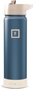 IRON °FLASK 24 oz Wide Mouth Water Bottle with Straw