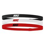 NIKE Men's Headband-9318-119 Headband, 083 Black/White/University Red, One Size UK