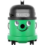 NUMATIC George Canister Vacuum Extractor Wet/Dry 95 CFM Green 2 Sets of Wands GVE370