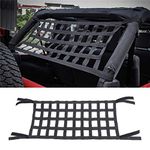 MOOUK Heavy Duty Roof Storage Hammock, 157x54cm, Black, for Jeep Wrangler JK 07-18