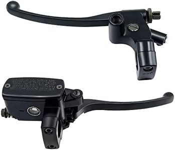 Terisnds 1'' 25mm Left & Right Brake Master Cylinder Clutch Lever Replacement for Honda VT600 VT750 VT1100 VT1300 VTX1300 VF750 Kawasaki Suzuki Yamaha