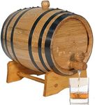 2 Liter Oak Aging Barrel with Wood 