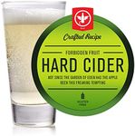 BrewDemon 2 Gal. Forbidden Fruit Hard Cider Recipe Kit - Makes a Wicked-Good 4.5% ABV Batch of Craft Brewed Hard Cider