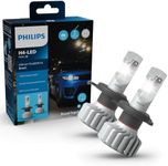 Philips Ultinon Pro6000 Boost H4 LED Headlight Bulb with Road Legal*, 300% Brighter Light**