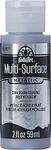 FolkArt Multi-Surface Metallic Acrylic Paint, Sterling Silver, 59 ml (Pack of 1)