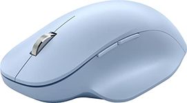 Microsoft Bluetooth Ergonomic Mouse - Sleek, Ergonomic, Programmable and lightweight, Wireless Bluetooth Microsoft Mouse - Pastel Blue