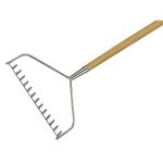 Kent & Stowe Stainless Steel Soil Rake 100% FSC