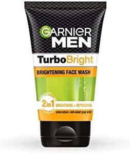 Garnier Men TurboBright Face Wash, 100 Gram