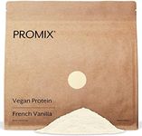 Promix Plant-Based Vegan Protein Powder, Vanilla - 2.5lb Bulk - Pea Protein & Vitamin B-12 - ­Post Workout Fitness & Nutrition Shakes, Smoothies, Baking & Cooking Recipes - Gluten-Free