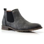 Ferro Aldo Sterling MFA606325 Mens Casual Chelsea Slip on Ankle Boots grey Size: 7 UK