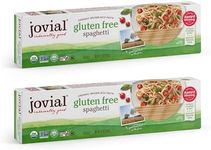 Jovial Spaghetti Gluten-Free Pasta | Whole Grain Brown Rice Spaghetti Pasta | Non-GMO | Lower Carb | Kosher | USDA Certified Organic | Made in Italy | 12 oz (2 Pack)