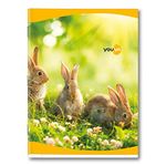 Navneet Youva | Soft Bound Note Book for Younger Students | Jumbo Size 18 cm x 24 cm | Double Line | 172 Pages | Pack of 6