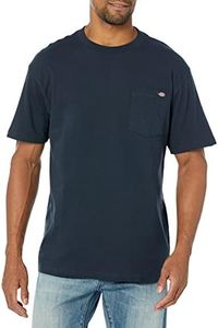 Dickies, Homme, T-SHIRT DÉCONTRACTÉ MANCHES COURTES AVEC POCHE, BLEU NAVY, M