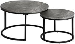 OIKITURE Nesting Coffee Table Set o