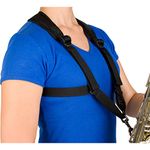 Protec Saxophone Harness with Deluxe Metal Trigger Snap, Small, Model A306SM