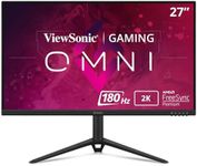 ViewSonic Omni VX2728J-2K 27 Inch 2K 180Hz IPS Gaming Monitor, 0.5ms, AMD FreeSync Premium, Height Swivel Tilt Pivot Adjustable, HDMI DP, Speaker