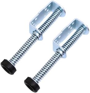 Pair of Garage Door Plunger Bumper Pusher Spring Left and Right Garage Door Opener System Parts (9 Inch)