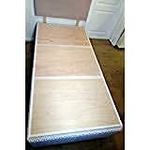 DrawerSolutions SINGLE BED UNDER MATTRESS SUPPORT - BUNKIE BED BOARDS-9 MM PLYWOOD - 3 Panels Approx. 89cms x 61cms (Please see About this Item and check the measurements before ordering)