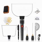 ROOKNEX 4 in 1 Hot Wire Foam Cutter Tool (11 Pcs), 18W Electric Polystyrene and Styrofoam Cutter for Foam Board Cutting & Carving, Hole Digging, Detail Handling, DIY Crafts Polystyrene Pen Kit