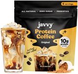 Javy Original Protein Coffee - Premium Whey Protein & Instant Iced Coffee - 100% Arabica Coffee - Zero Artificial Flavors & Sweeteners, 6 Servings