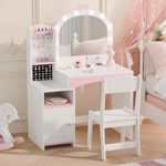 MU Kids Vanity, Girl Vanity Set wit
