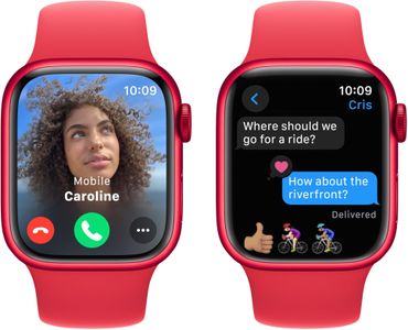 Apple Watch Series 9 GPS 41mm – Pink Aluminum, Light Pink Sport Loop, Fitness Tracker