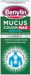 Benylin Mucus Cough Max Menthol Flavour, Helps to Clear Chest Mucus from Day 1, Cough Medicine for Adults, 100 mg/5 ml Oral Solution, 150 ml