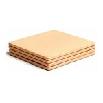 Pizzacraft PC0103 7.5" Square ThermaBond™ Mini Baking/Pizza Stones, Set of 4