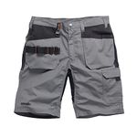 Scruffs Men's Scruffs Trade Flex Holster Shorts Graphite 36W, Grey, 36W UK