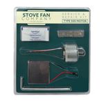 Forest Master - Stove Fan Service Kit – Enhance Efficiency with TEG Module, Thermal Paste & Bi-Metal Strip (Type 370 & 500 Motor) (Type 500)