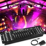 FODEXAZY DMX Controller, 192 Channel DMX 512 Light Controller DMX Console Stage Light Controller Panel Use For Editing Program Of Stage Lighting Runing for DJ, Shows, Party, Bar, Disco, Club, Live