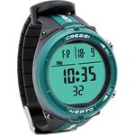 Cressi Nepto Watch Computer - Freediving Watch/Computer,One Size, Unisex Adult, Green