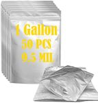 Durimoiy 50pcs 1 Gallon Mylar Bags 