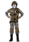 Kids Camo Trooper Costume Tactical 