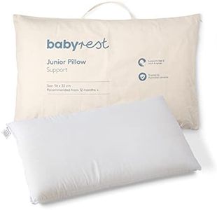 Babyrest Deluxe Cot Pillow Foam Core 560 X 330 MM, White