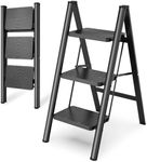 HBTower Step Ladder 3 Step Folding,