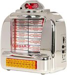 Crosley CR1120A-SI Diner Mini Jukebox Bluetooth Tabletop FM Radio