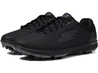 Skechers Men's Pro 6 Waterproof Golf Shoe Sneaker, Black, 9.5