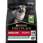 PRO PLAN® Medium Puppy Sensitive Digestion Dry Dog Food with Lamb 12kg