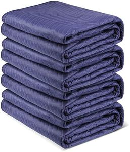 Olympia Tools 4-Pack Heavy Duty Padded Moving Blanket, 72 x 80 in, Packing Blankets for Moving