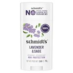 Schmidt's Natural Origin Deodorant 48 Hour Protection Lavender & Sage Deodorant for Men and Women 75 g