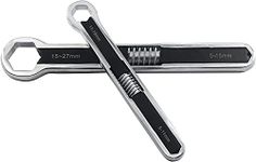 Ritmo Adjustable Multi-Function Wrench, Universal Repair Tool, Carbon Steel Hex Wrench, Dual Head, Hand Tool Set - 2 pisces