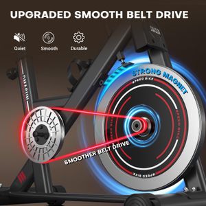 DMASUN Indoor Exercise Bike – Stationary Cycling Fitness Bike