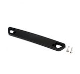 AutoTrends New Black Car License Number Plate Frame Holder Front Bracket Mount Bumper Carbon Fiber