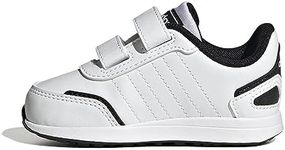 adidas Mixte bébé VS Switch 3 Lifestyle Running Hook and Loop Strap Shoes Chaussures de Course, FTWR White/Core Black/Core Black, 21 EU