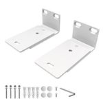 Soundbar 300/500/550/600/700/900/Ultra/Smart Soundbar, TV Speaker Adjustable Wall Mount Kit, White, for Bose Smart Soundbar, Smart 300 500 550 600 700 900 Ultra Mounting Bracket