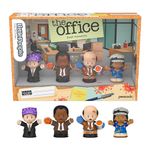 Little People Collector The Office Best Moments from US TV Show Special Edition Set for Adults & Fans in Display Box, 4 Figures